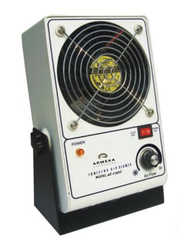 พัดลมไฟฟ้าสถิต Esd fan ionizer fan ae-118dc